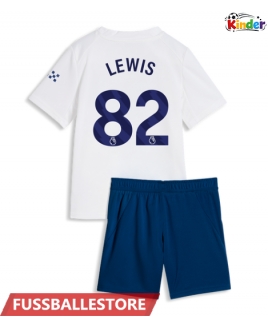 Günstige Manchester City Rico Lewis #82 3rd trikot Kinder 2026-27 Kurzarm (+ Kurze Hosen)